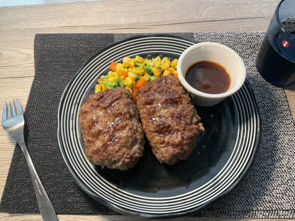 そのまんま肉バーグ