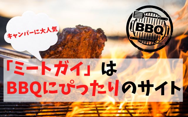 「ミートガイ」はBBQにぴったりのお取り寄せサイト