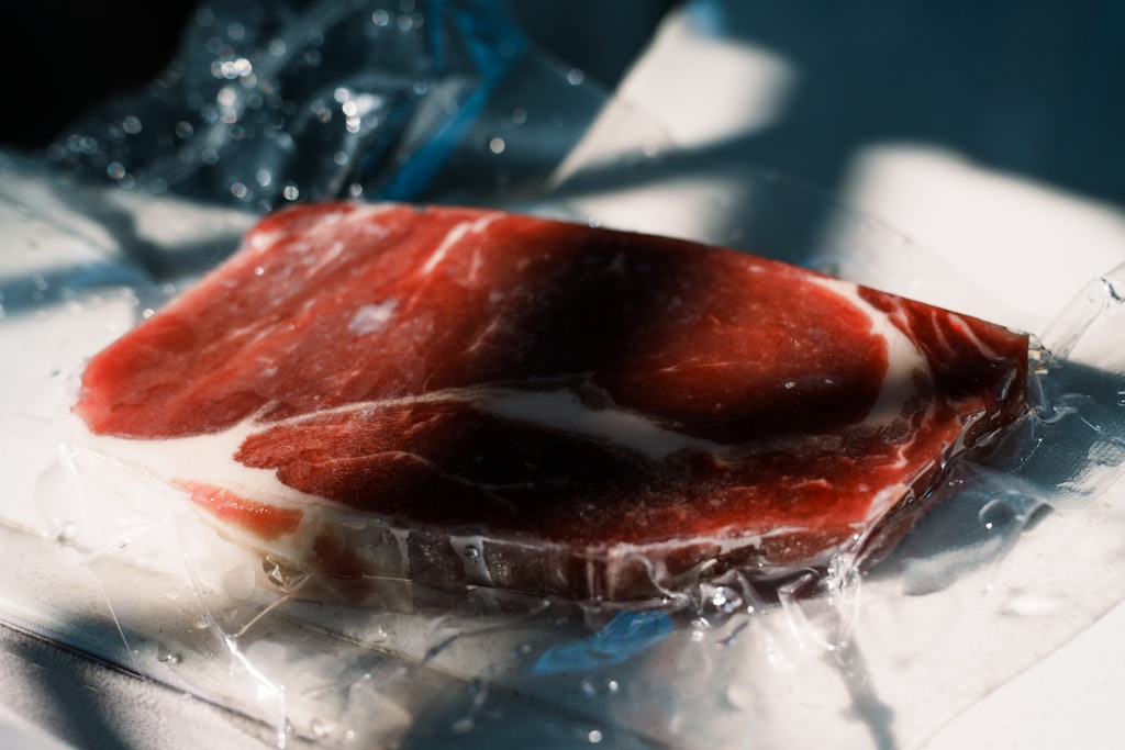 冷凍した肉