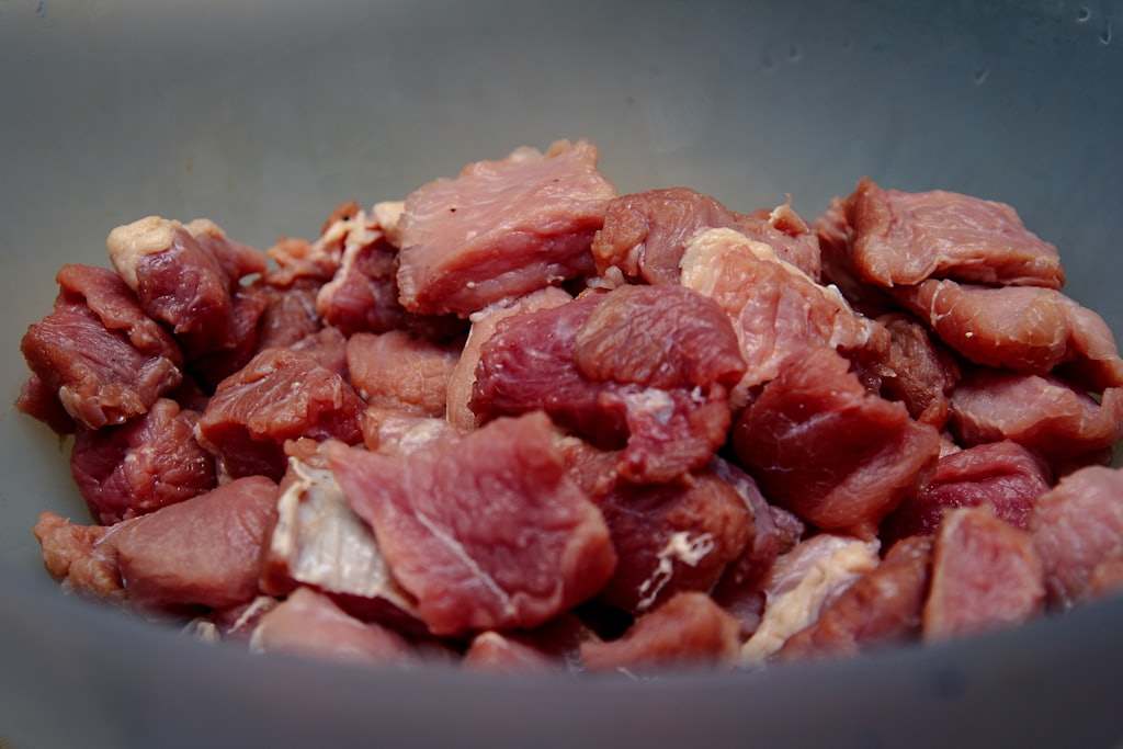 下味をつけた肉